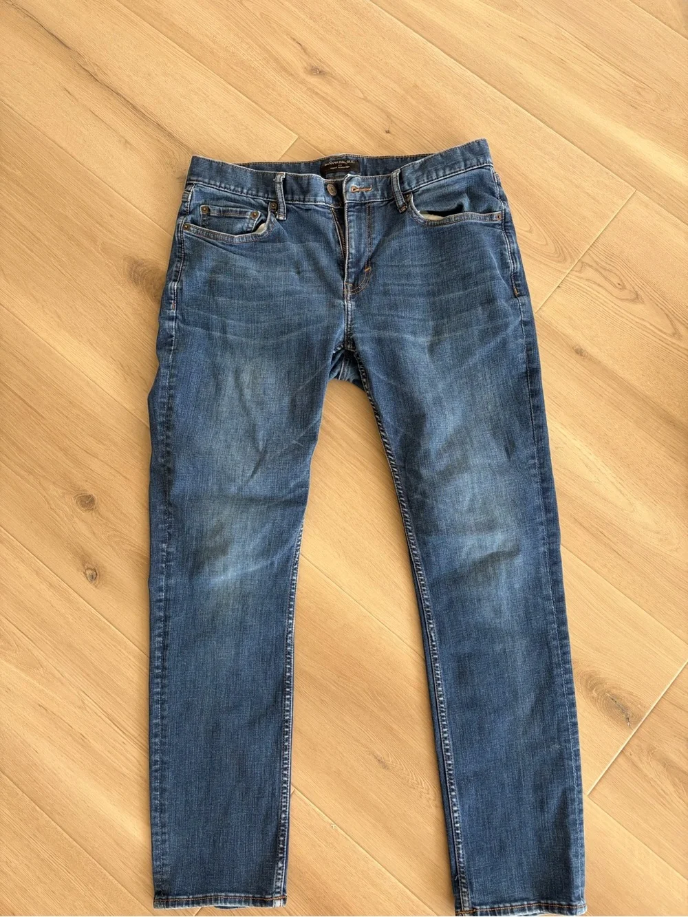 Banana Republic Blue Skinny Techstretch Jeans Size 33x30